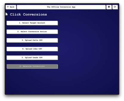 The Upload Offline Conversions App - FloFrame
