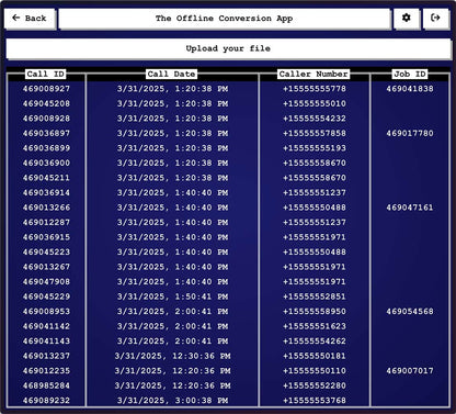 The Upload Offline Conversions App - FloFrame